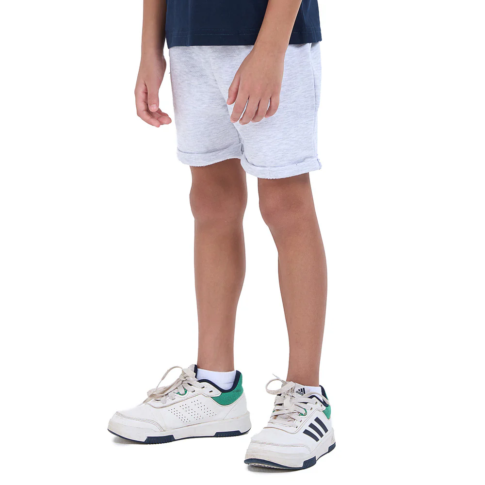 Boys summer Light Grey Shorts - Image 2