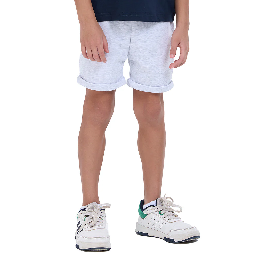 Boys summer Light Grey Shorts - Image 3
