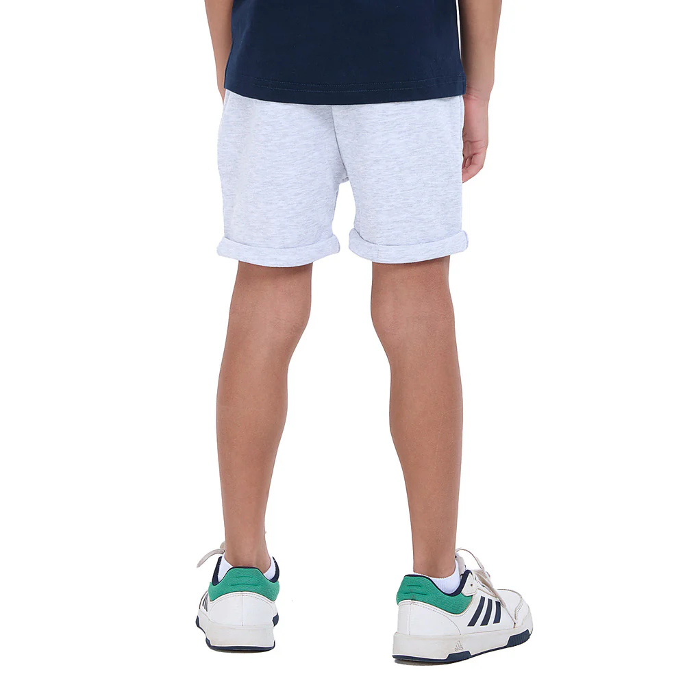 Boys summer Light Grey Shorts - Image 4