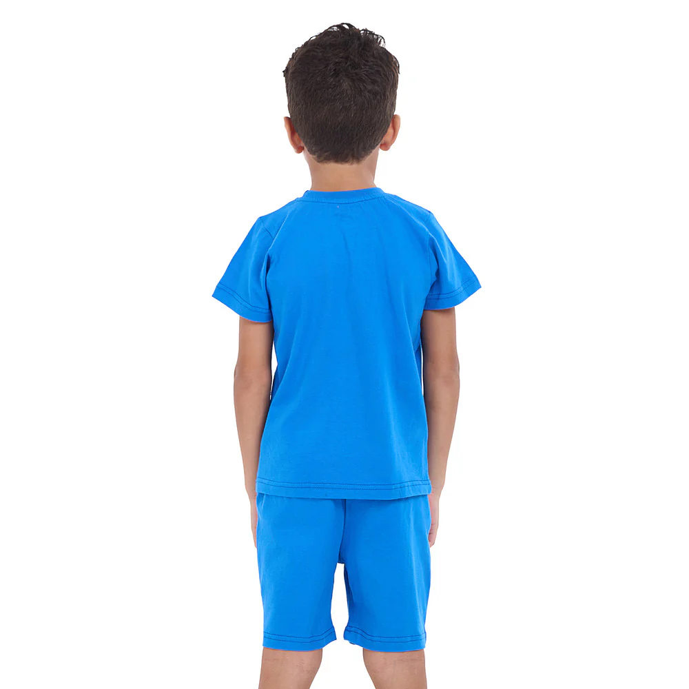 Boys summer pajama set Astronaut t-shirt + shorts - Image 3