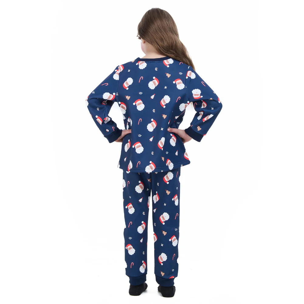 Kids unisex Winter pajama set Top + Pants - Image 11