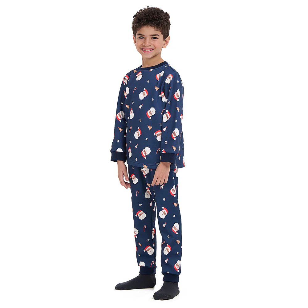 Kids unisex Winter pajama set Top + Pants - Image 6