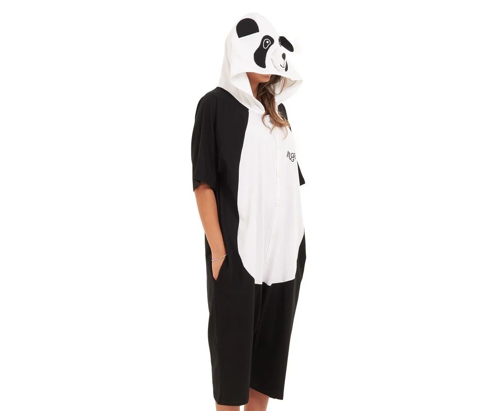 Snuggs Summer Onesie Short Panda - Image 7