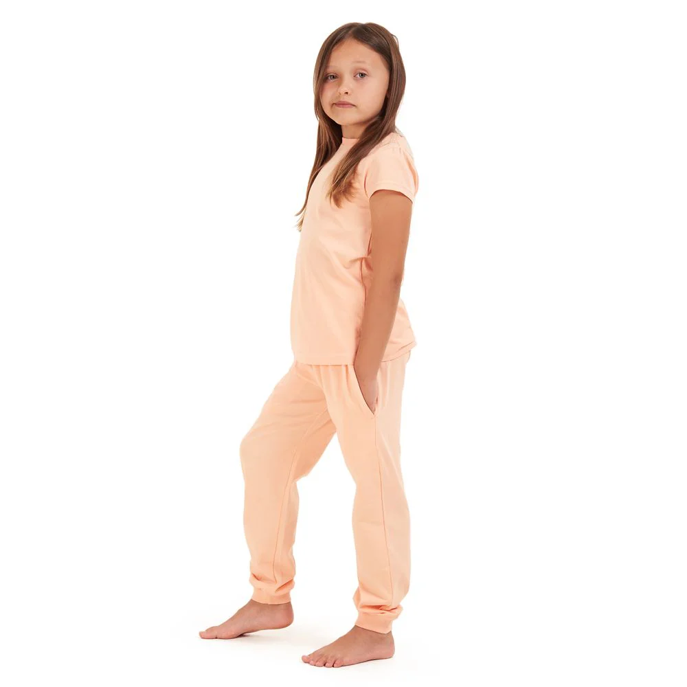 Girls summer pajama set Simon t-shirt + Pants - Image 2