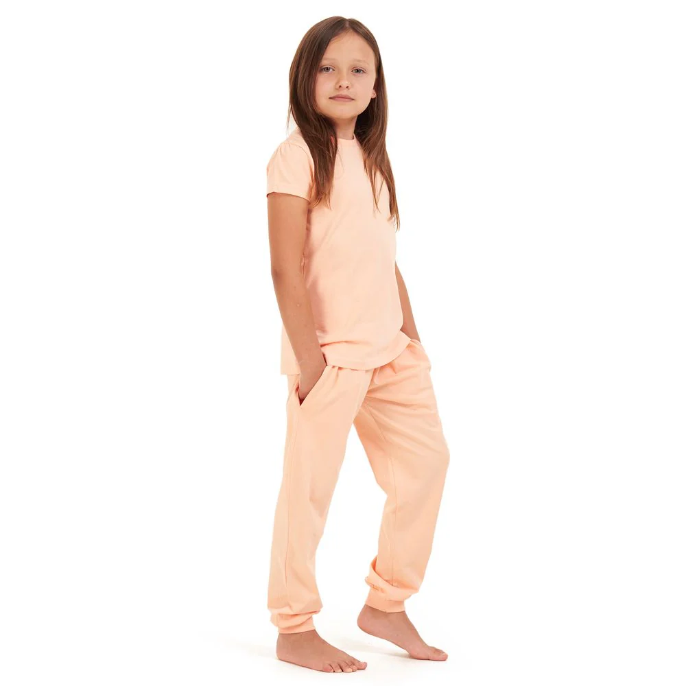 Girls summer pajama set Simon t-shirt + Pants - Image 4