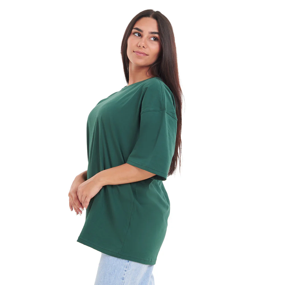 Oversized T-shirt Green - Image 2