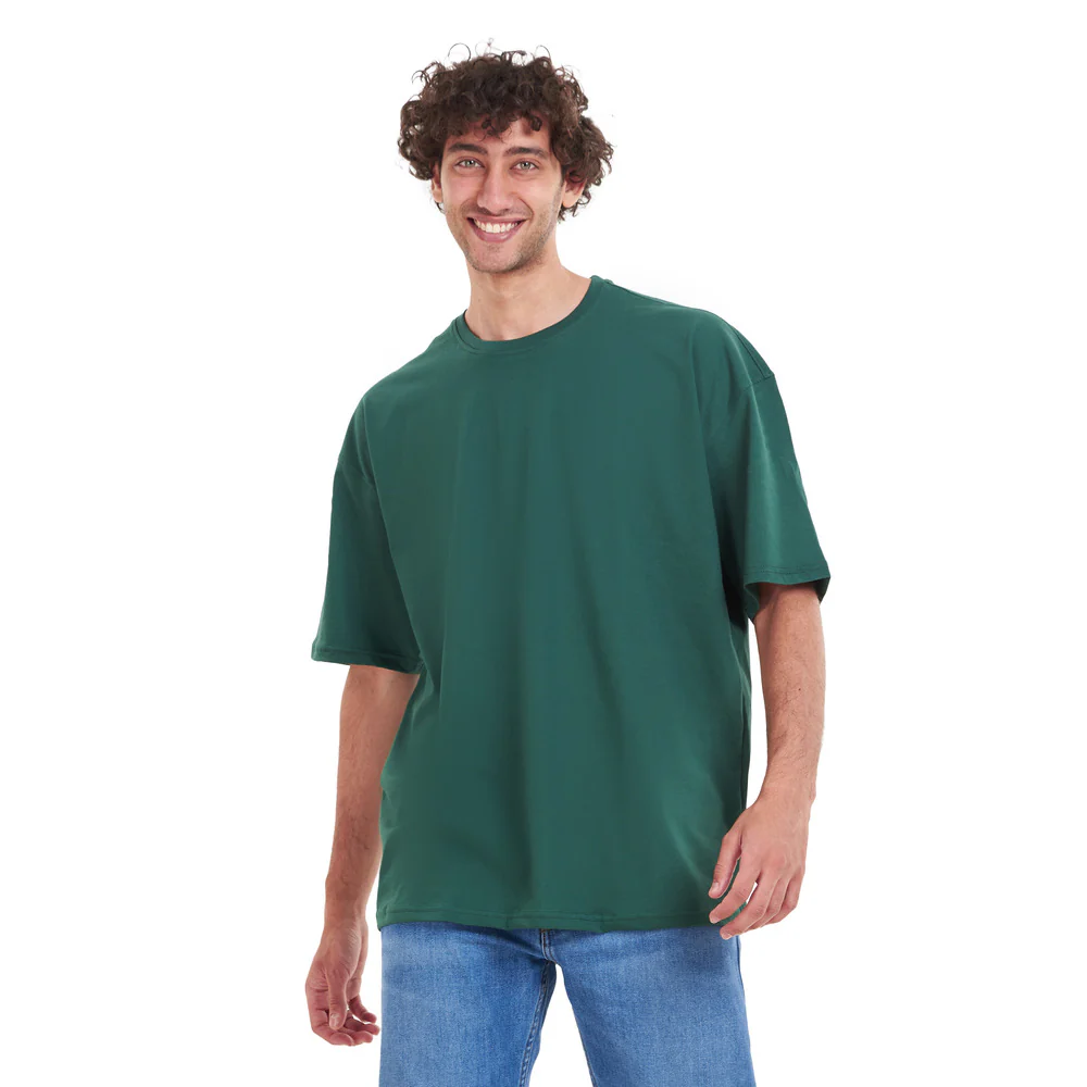 Oversized T-shirt Green - Image 8