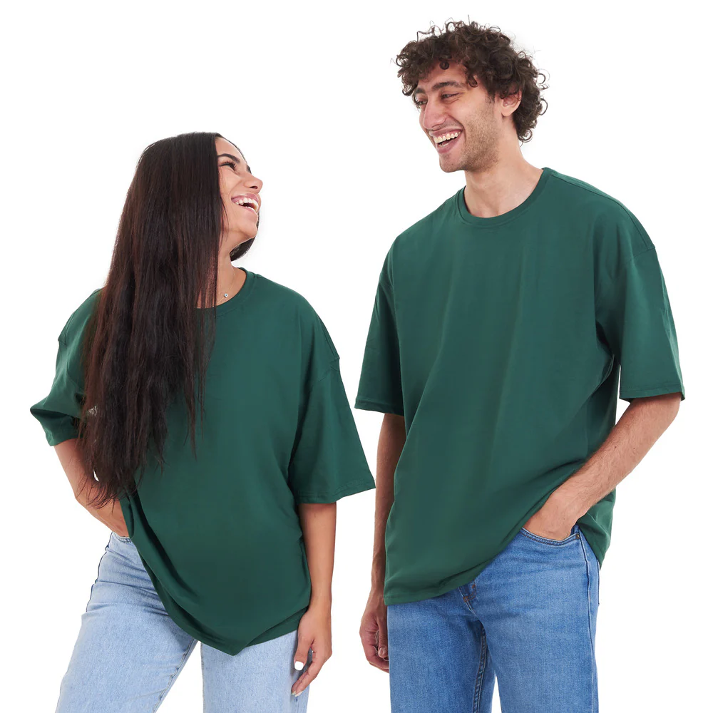 Oversized T-shirt Green - Image 9