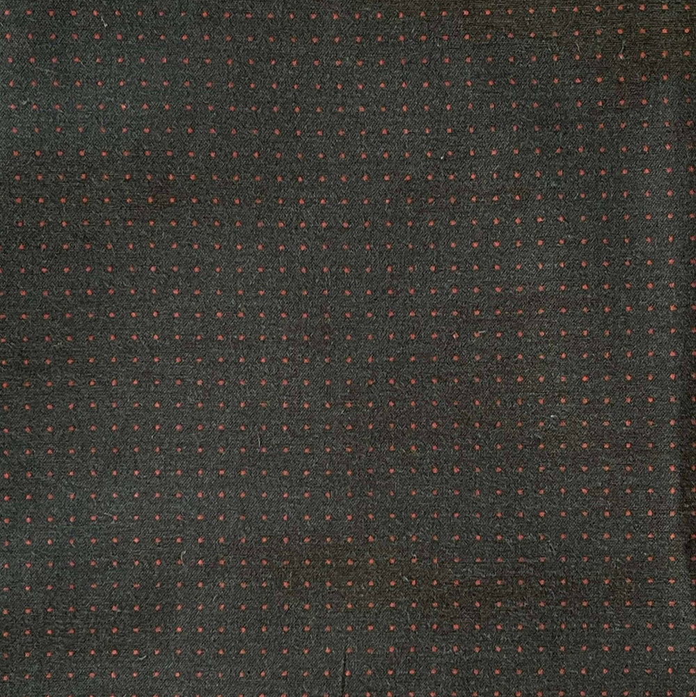 Men summer pajama set Dark red T-shirt + Dark red dots Pants - Image 2
