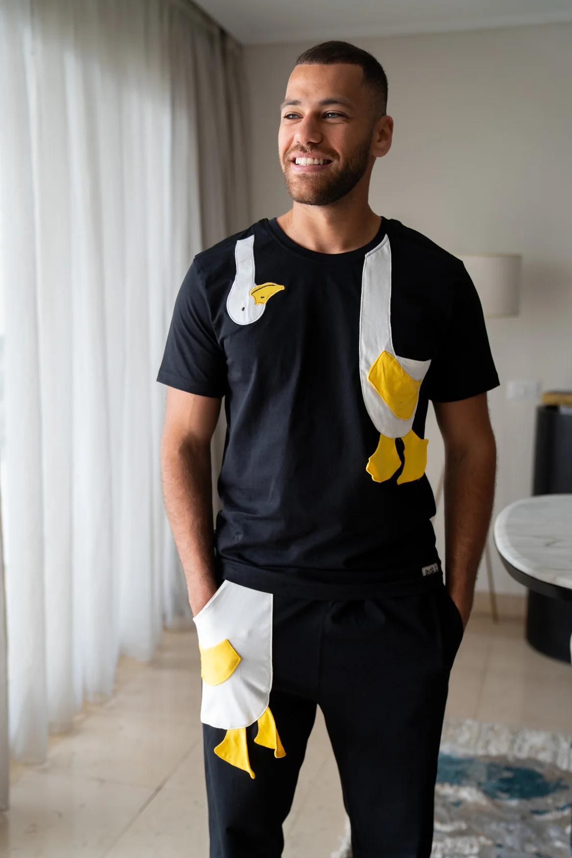 Snuggs Unisex summer pajama set Duck T-shirt + Pants - Image 10