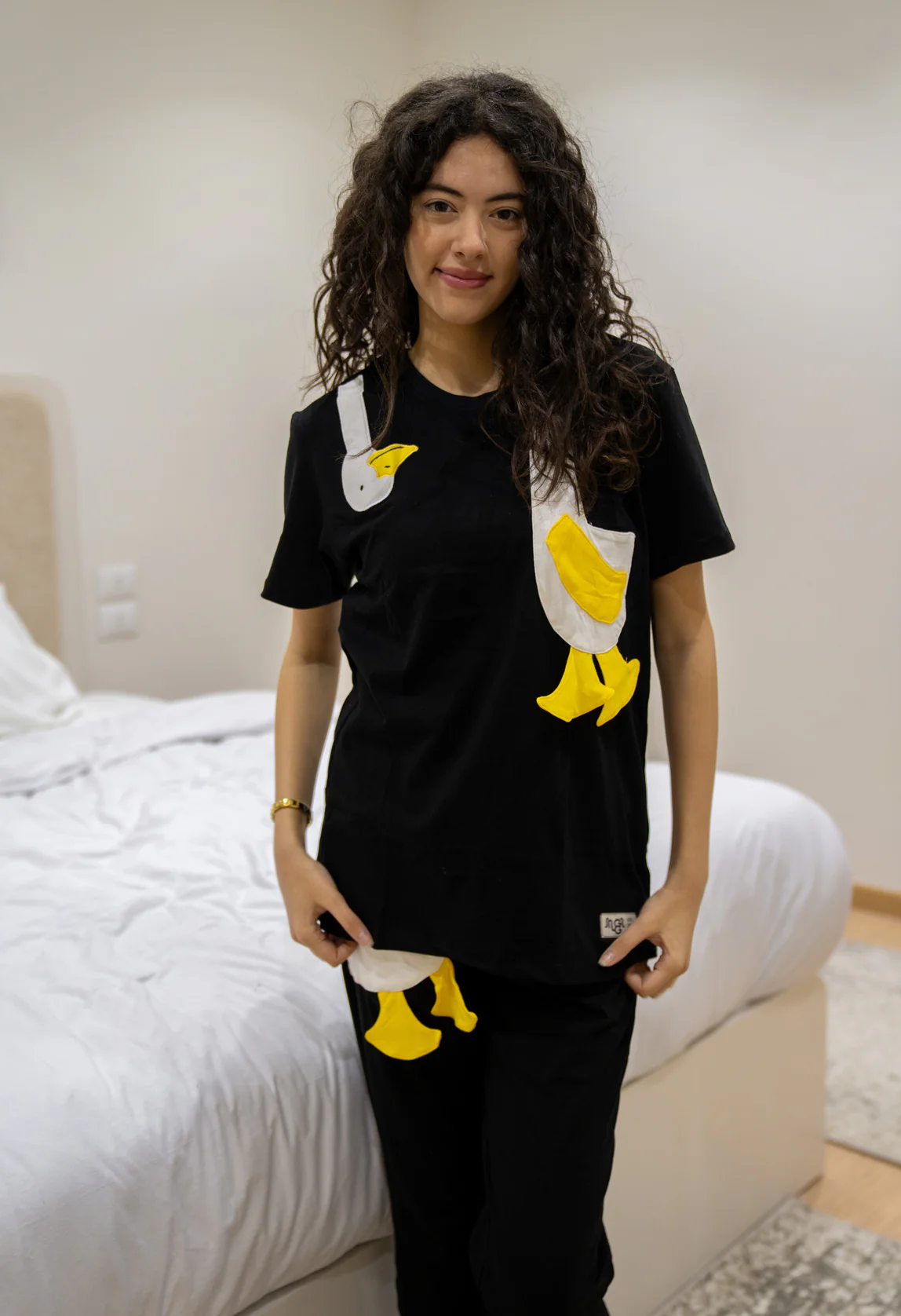 Snuggs Unisex summer pajama set Duck T-shirt + Pants - Image 6