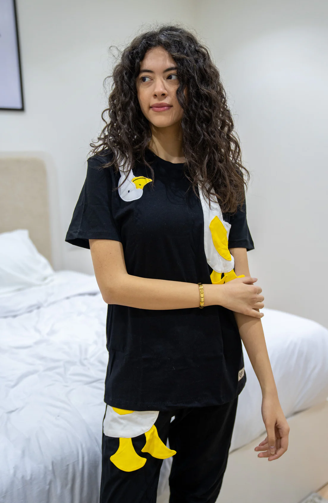 Snuggs Unisex summer pajama set Duck T-shirt + Pants - Image 8