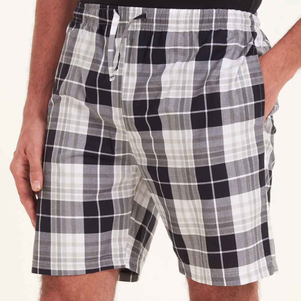 Men summer short Black x grey checkered - Image 2