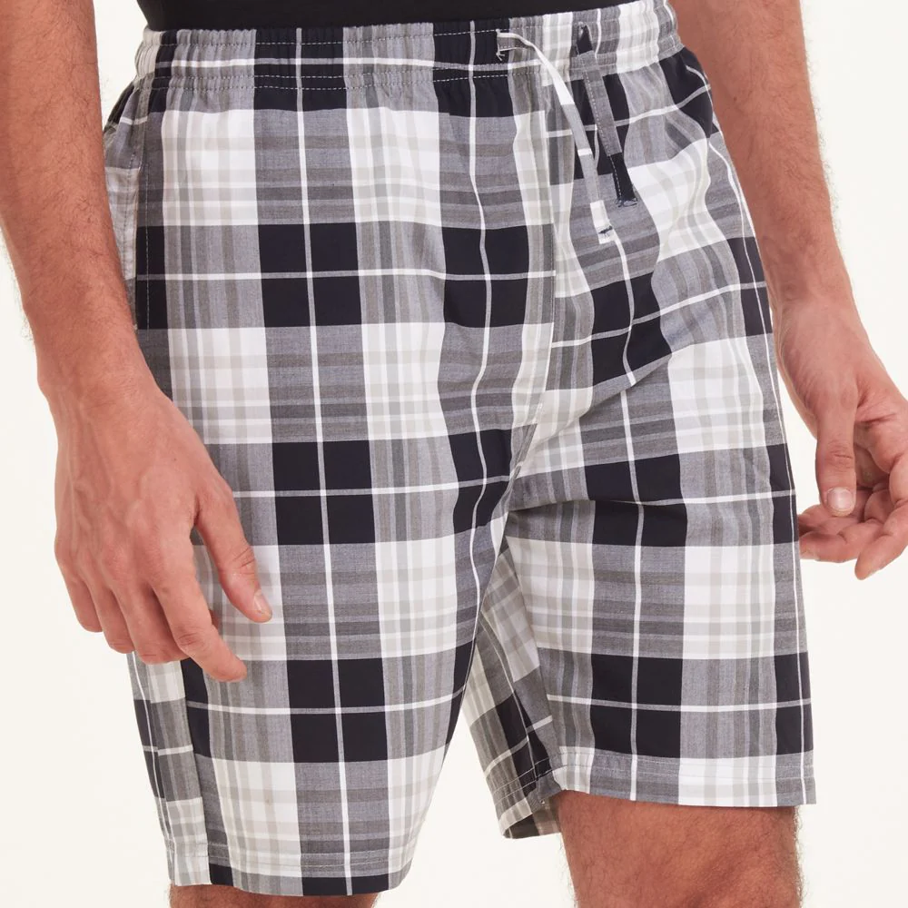 Men summer short Black x grey checkered - Image 4