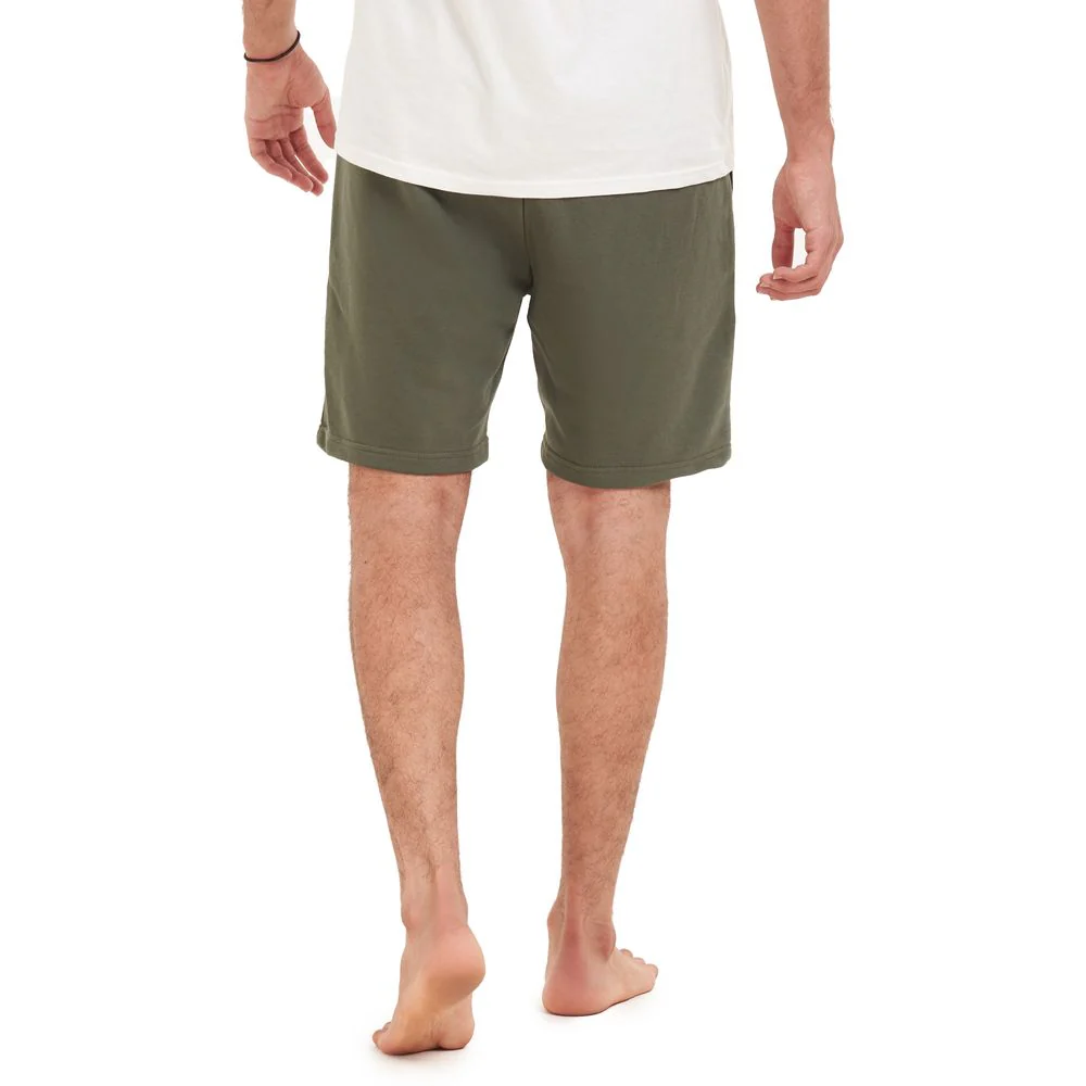 Men summer casual short Dark Green paws - Image 4