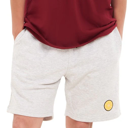Men summer casual short Grey Orange - Image 5