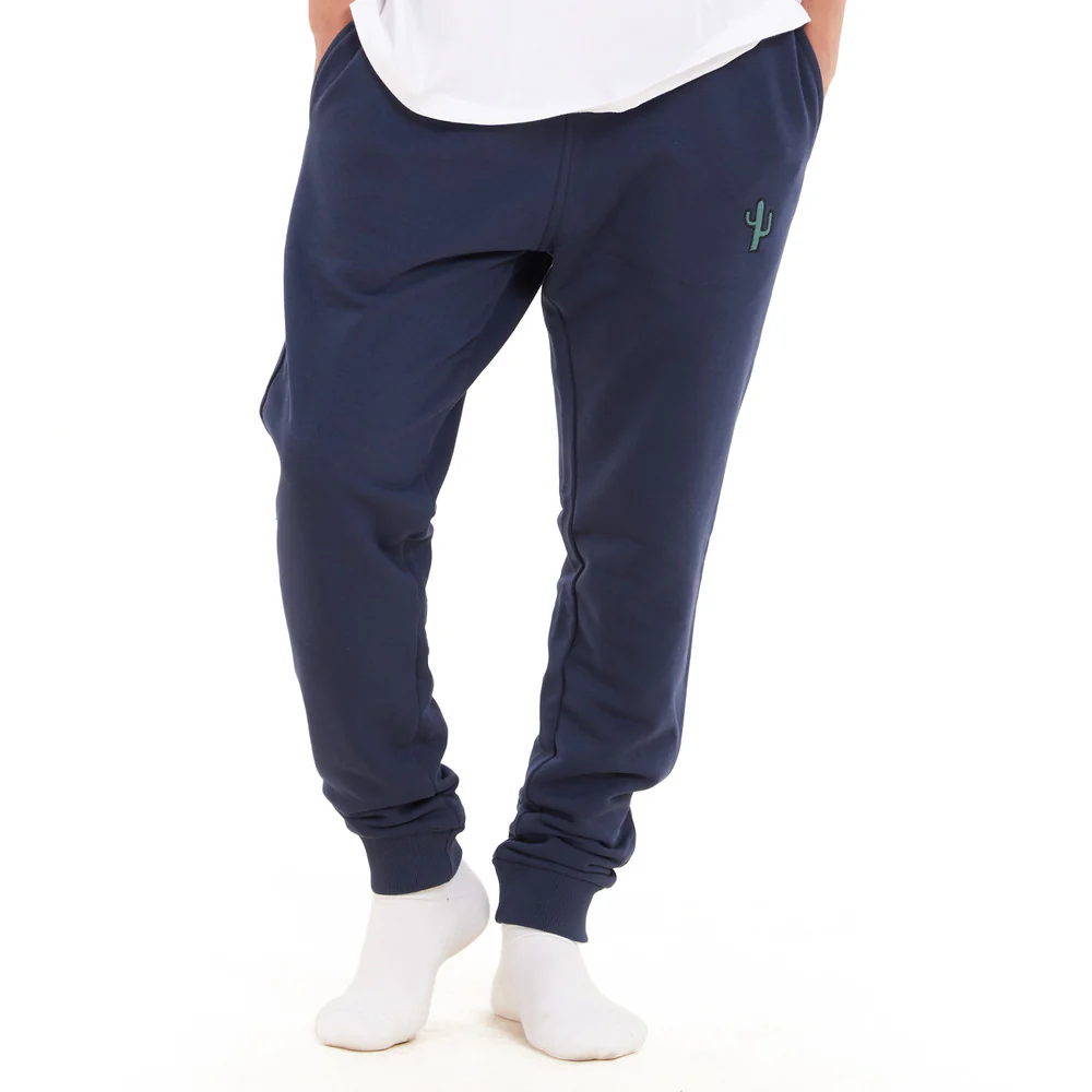 Snuggs summer Sweatpants Dark Blue cactus - Image 5