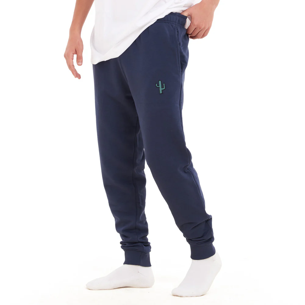 Snuggs summer Sweatpants Dark Blue cactus - Image 6