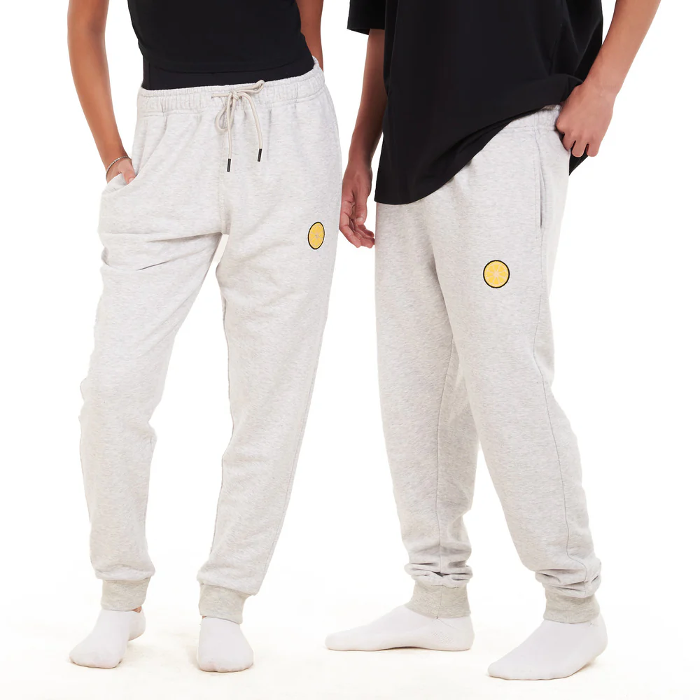 Snuggs summer Sweatpants Grey orange - Image 2