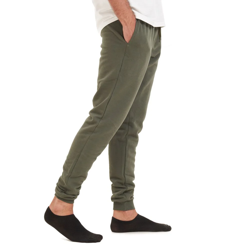 Men summer Sweatpants Dark green paws - Image 3