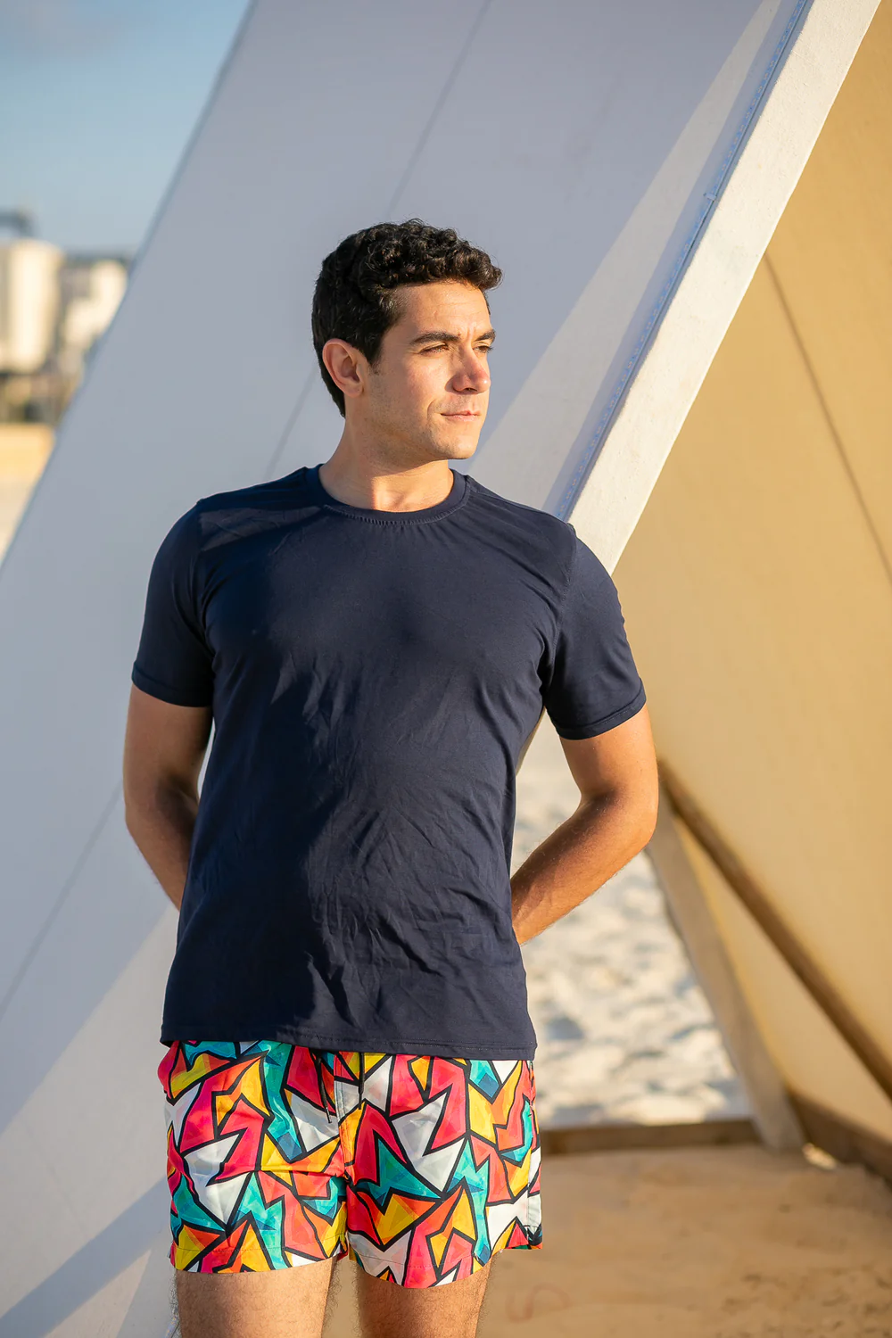 Men summer swimwear Colorful - Image 4