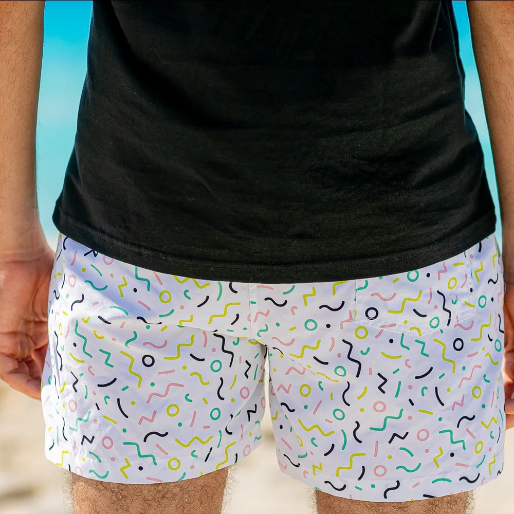 Men summer swimwear Doodles - Image 2