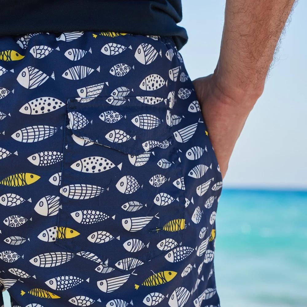Men summer swimwear Fish - Image 3