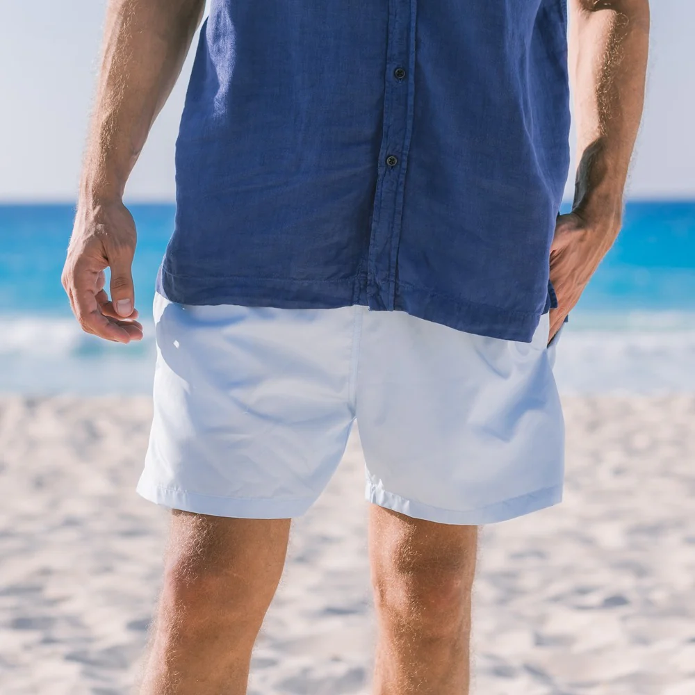 Men summer swimwear Light blue - Image 2