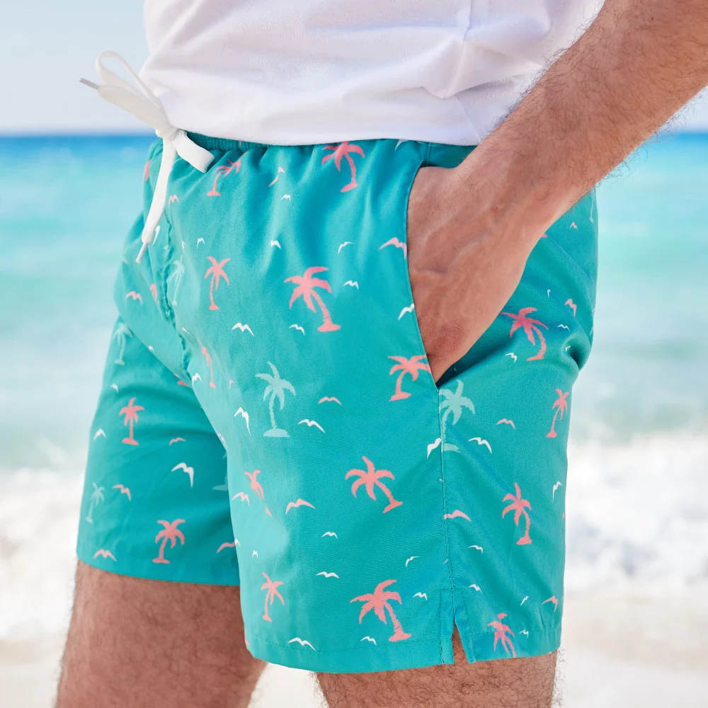 Men summer swimwear Palm Trees - Image 2