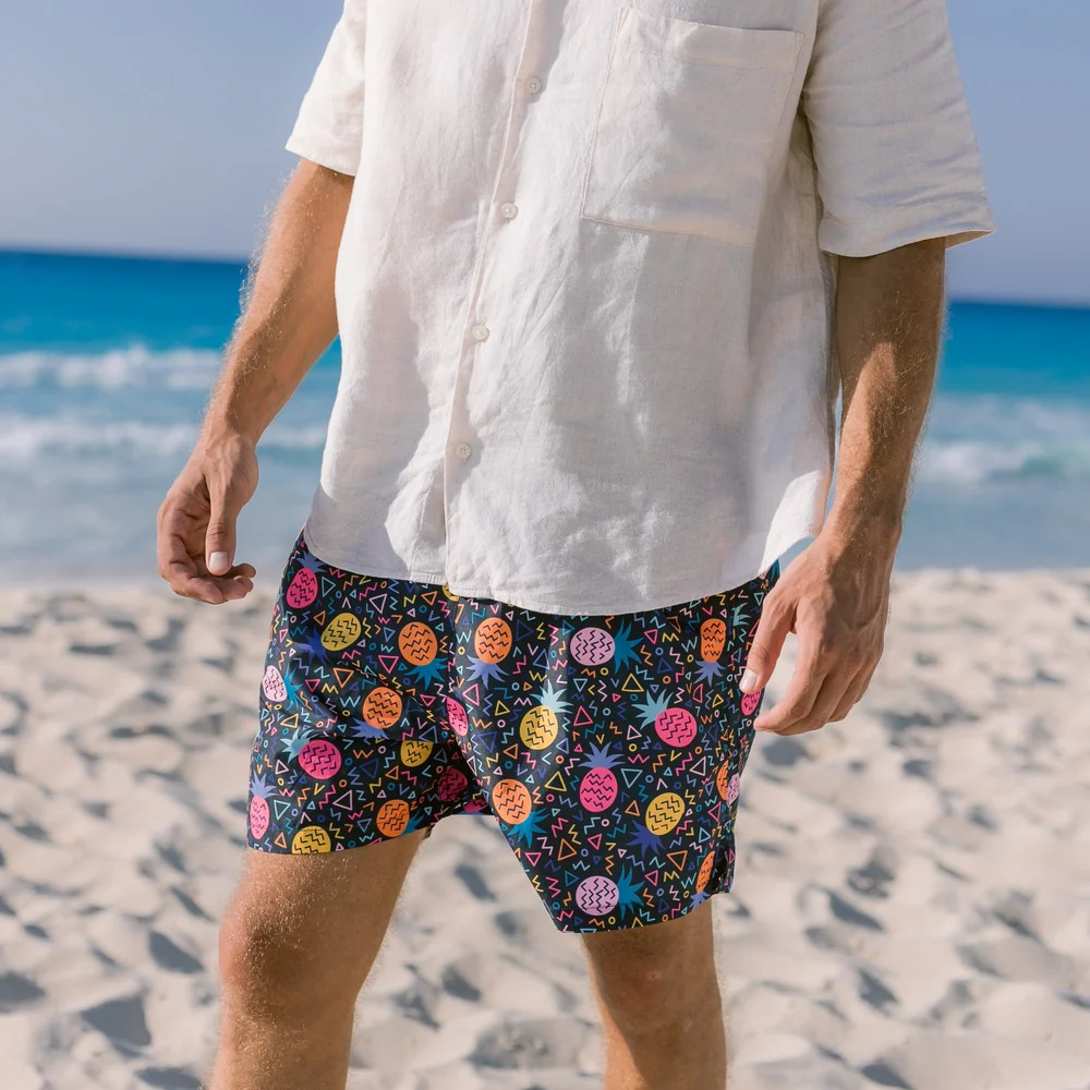 Men summer swimwear Pineapple - Image 6