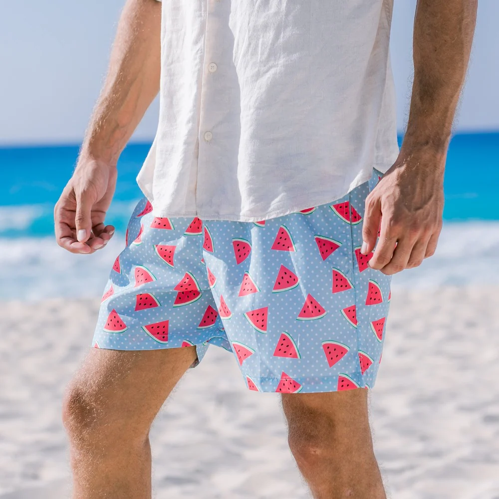 Men summer swimwear Watermelon - Image 3