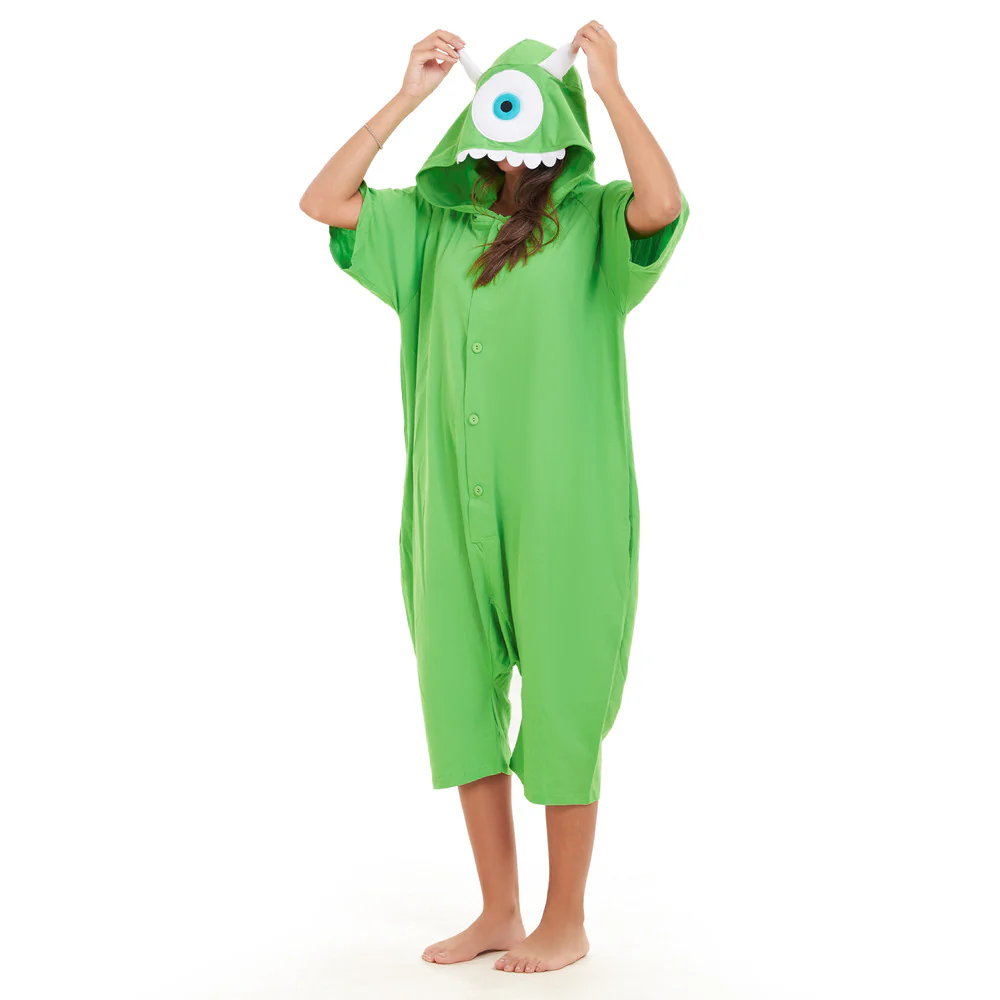 Mike Wazowski Summer Onesie Short “Official Disney Product” - Image 2
