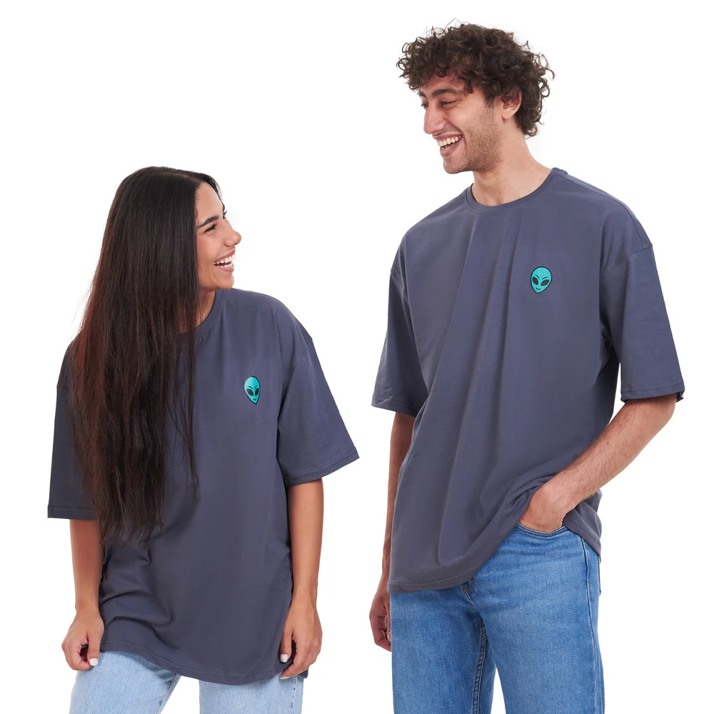 Oversized T-shirt Alien - Image 10