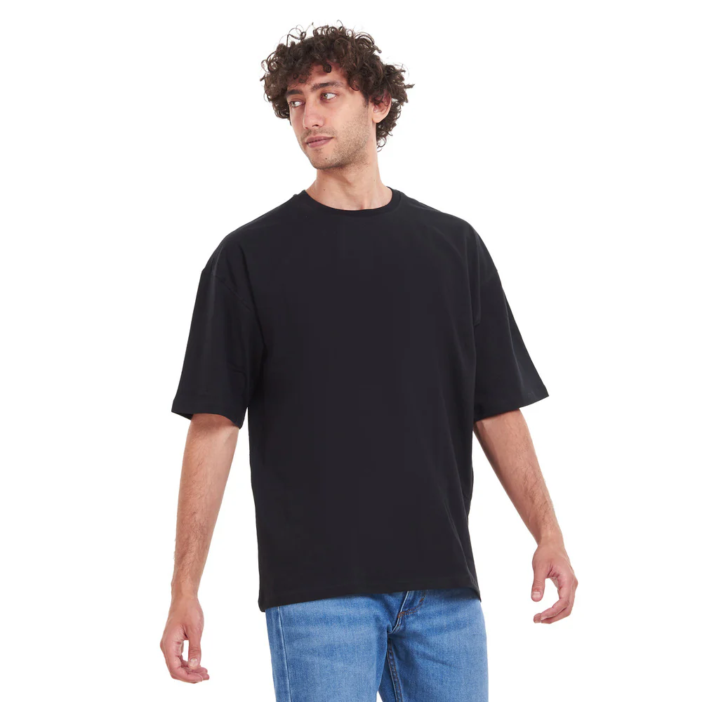 Oversized T-shirt Black - Image 5