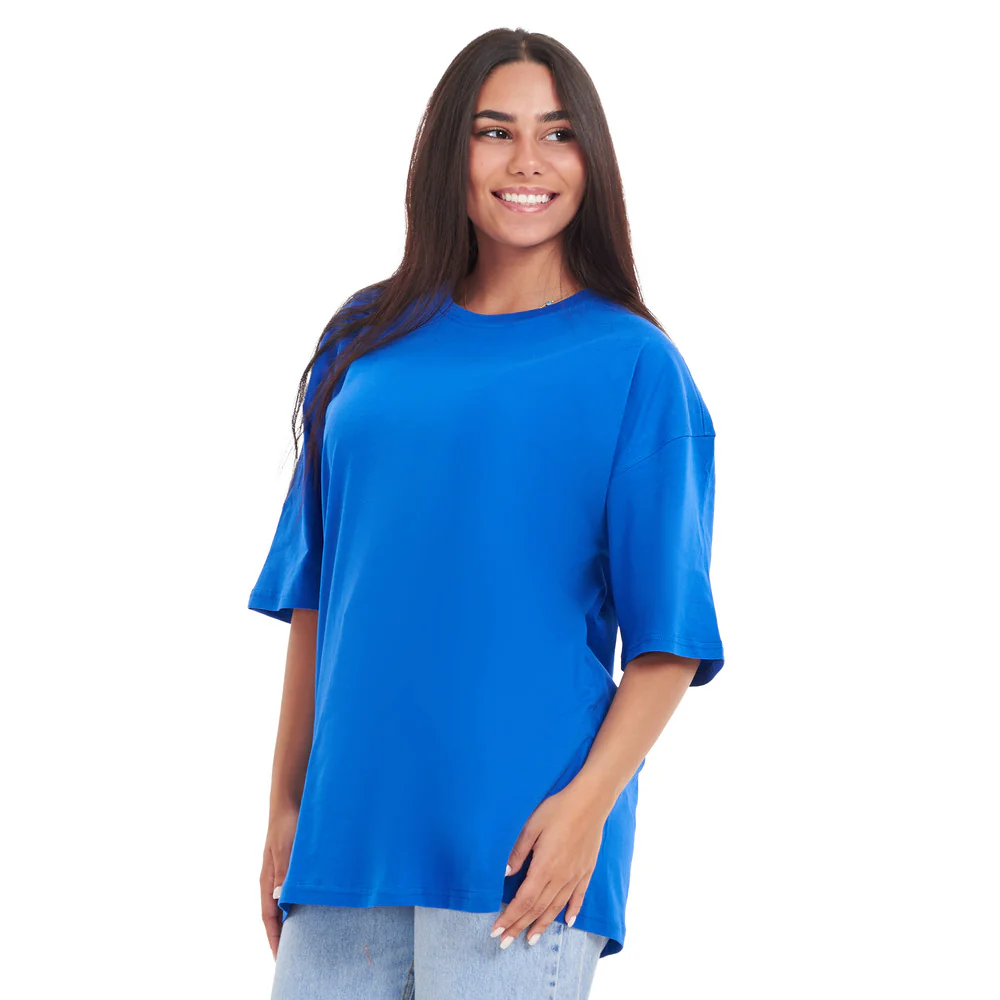 Oversized T-shirt Blue - Image 2