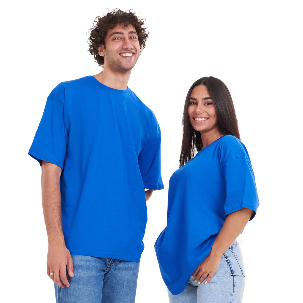 Oversized T-shirt Blue - Image 3