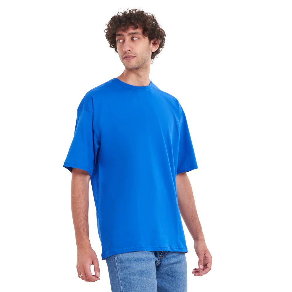 Oversized T-shirt Blue - Image 4