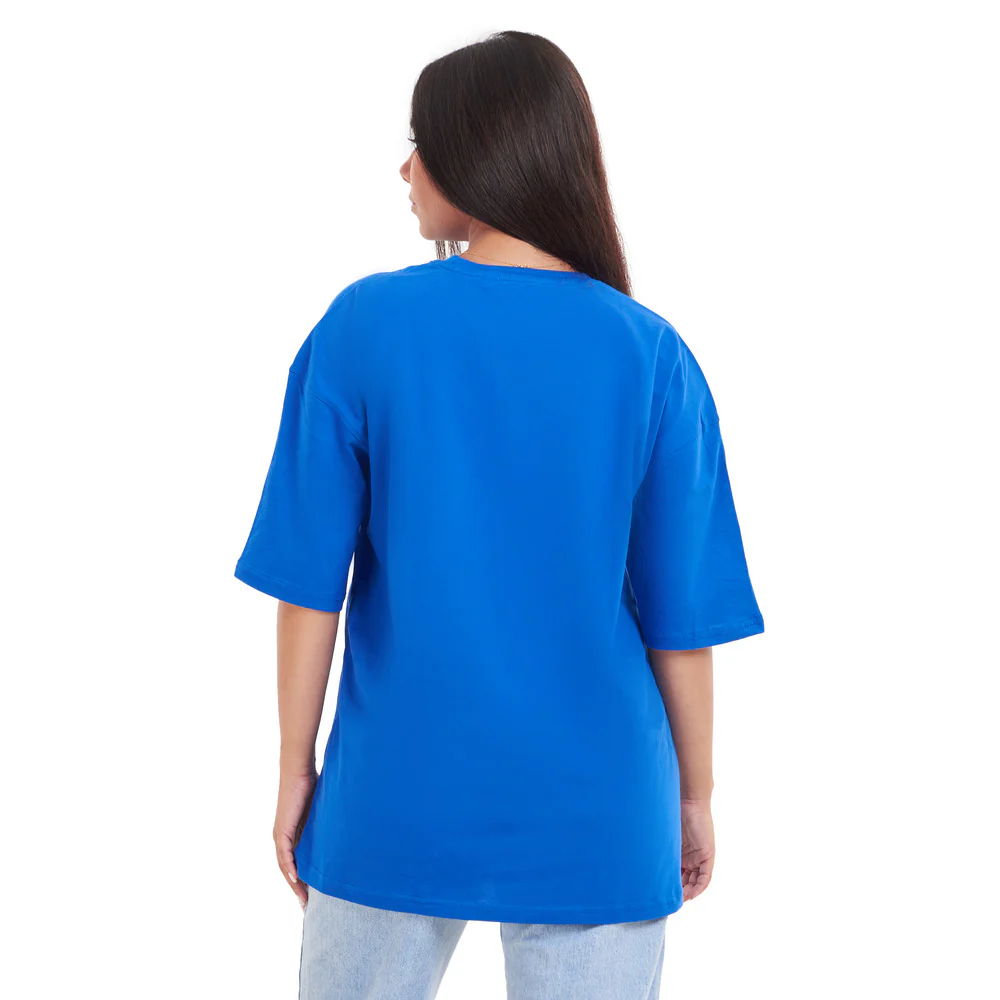 Oversized T-shirt Blue - Image 7