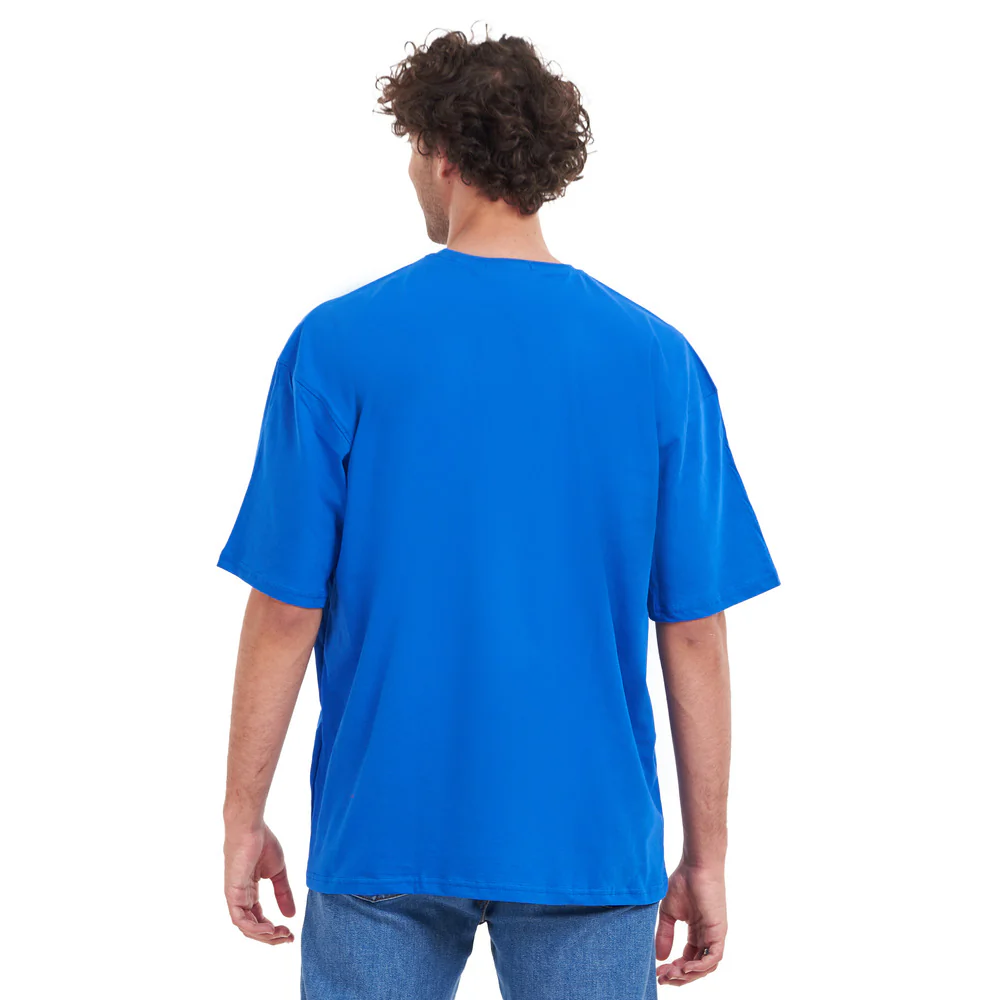 Oversized T-shirt Blue - Image 8