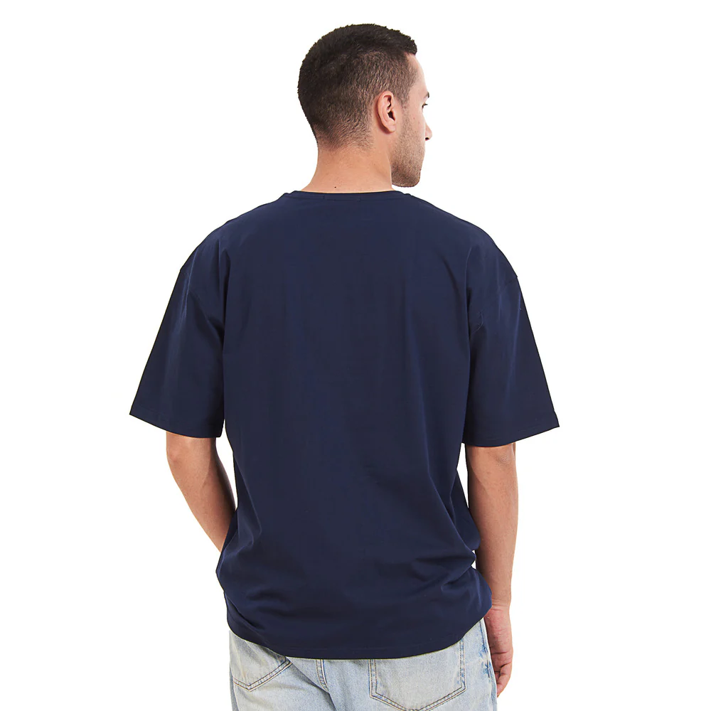 Oversized T-shirt Dark Blue - Image 4