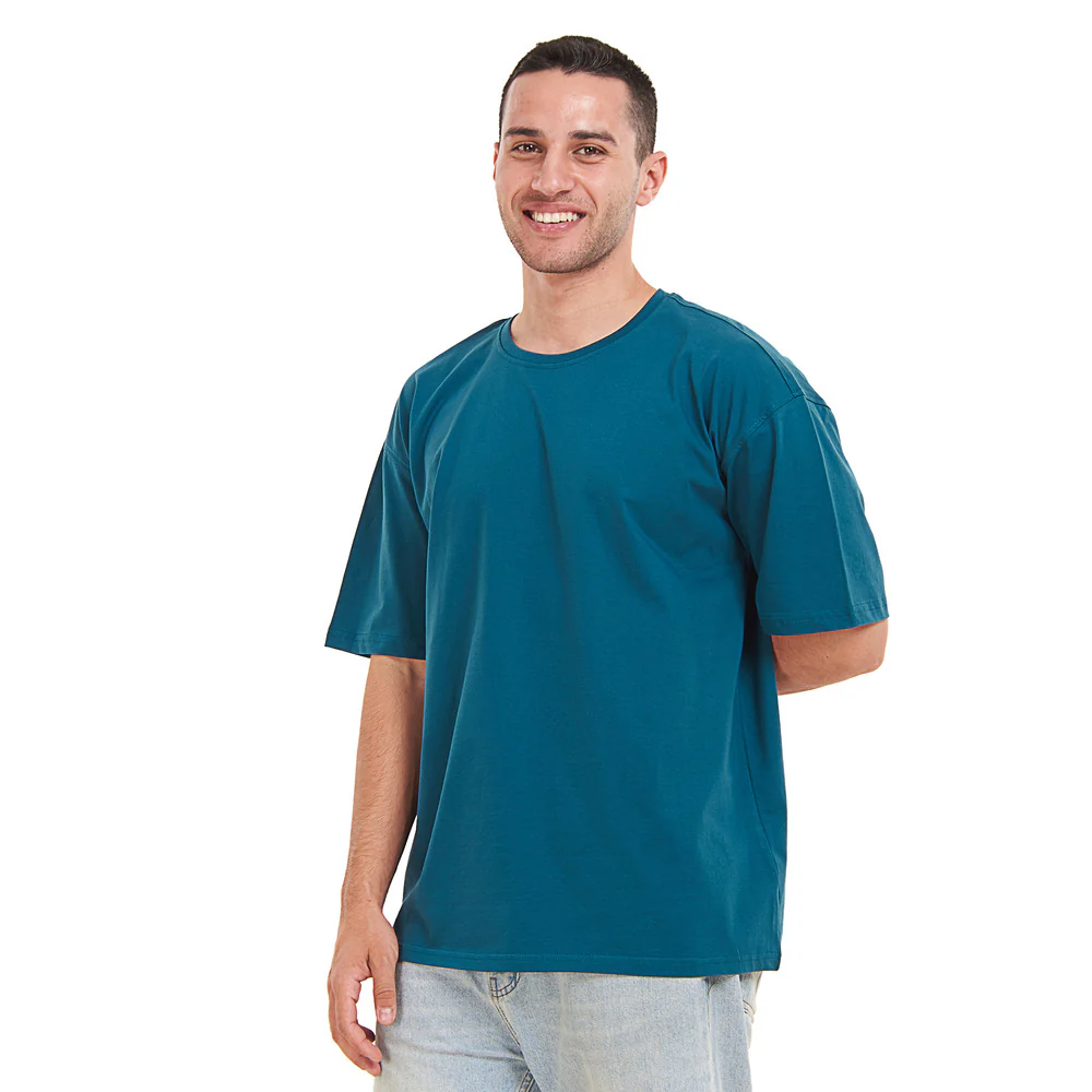 Oversized T-shirt Petroleum - Image 3