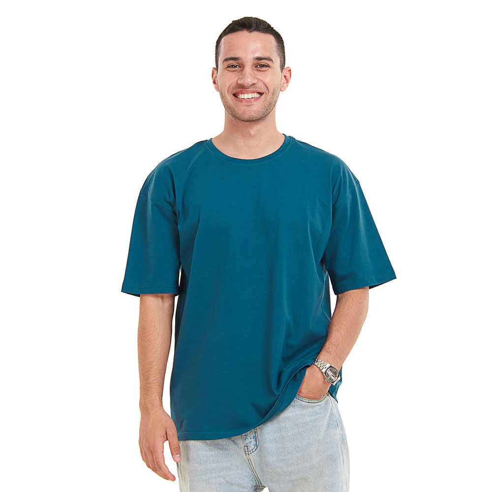 Oversized T-shirt Petroleum - Image 5