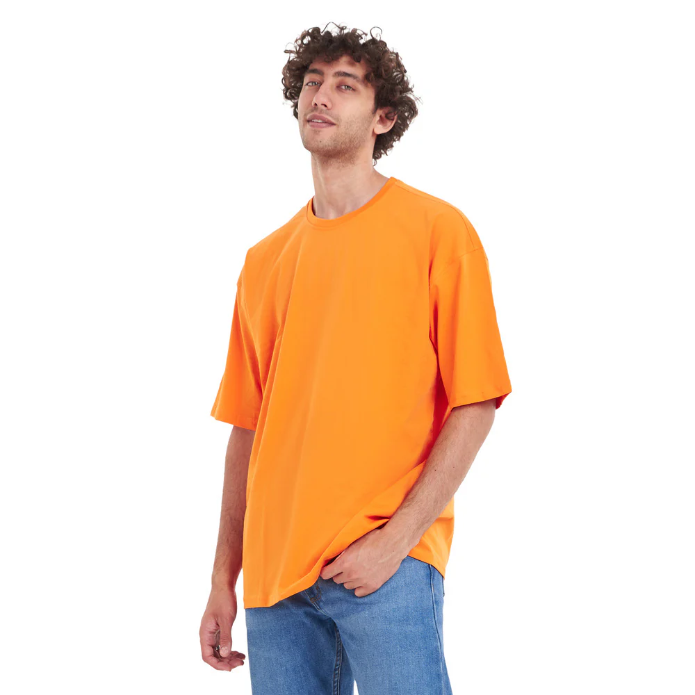 Oversized T-shirt Orange - Image 2