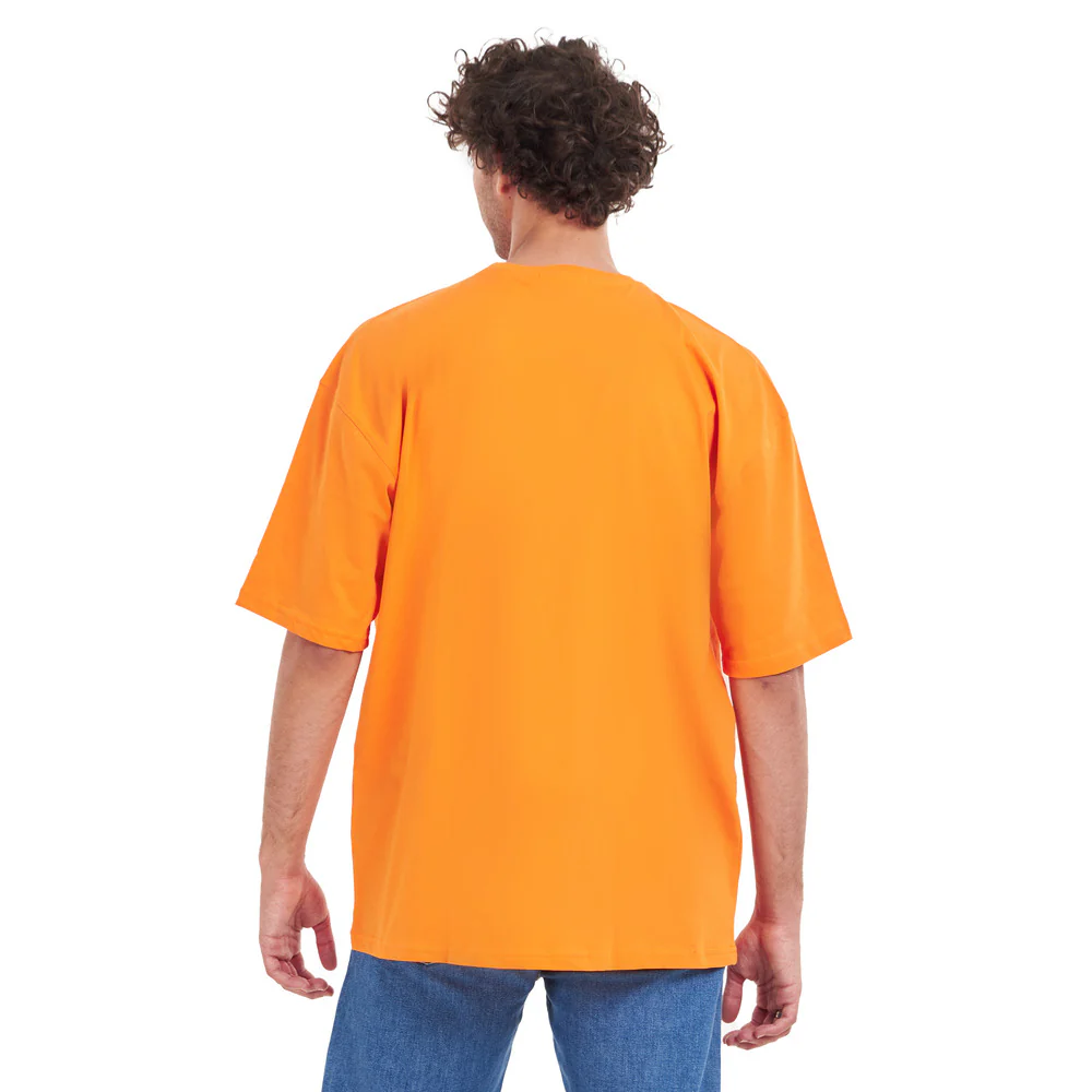 Oversized T-shirt Orange - Image 5