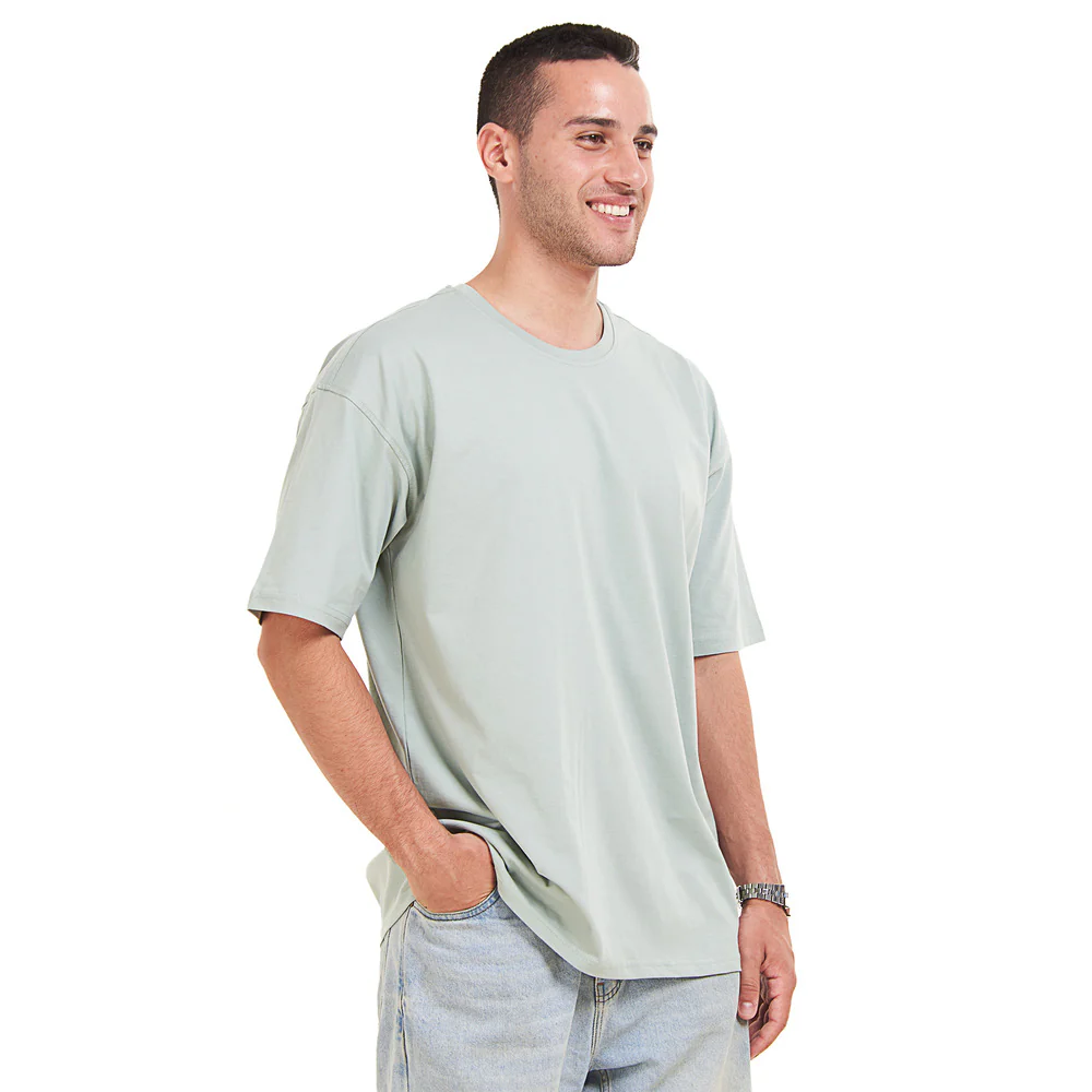 Oversized T-shirt Pistachio - Image 4