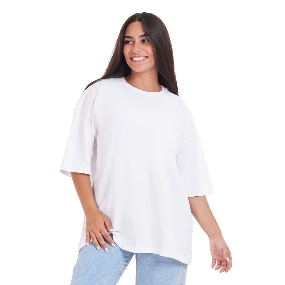 Oversized T-shirt White - Image 10