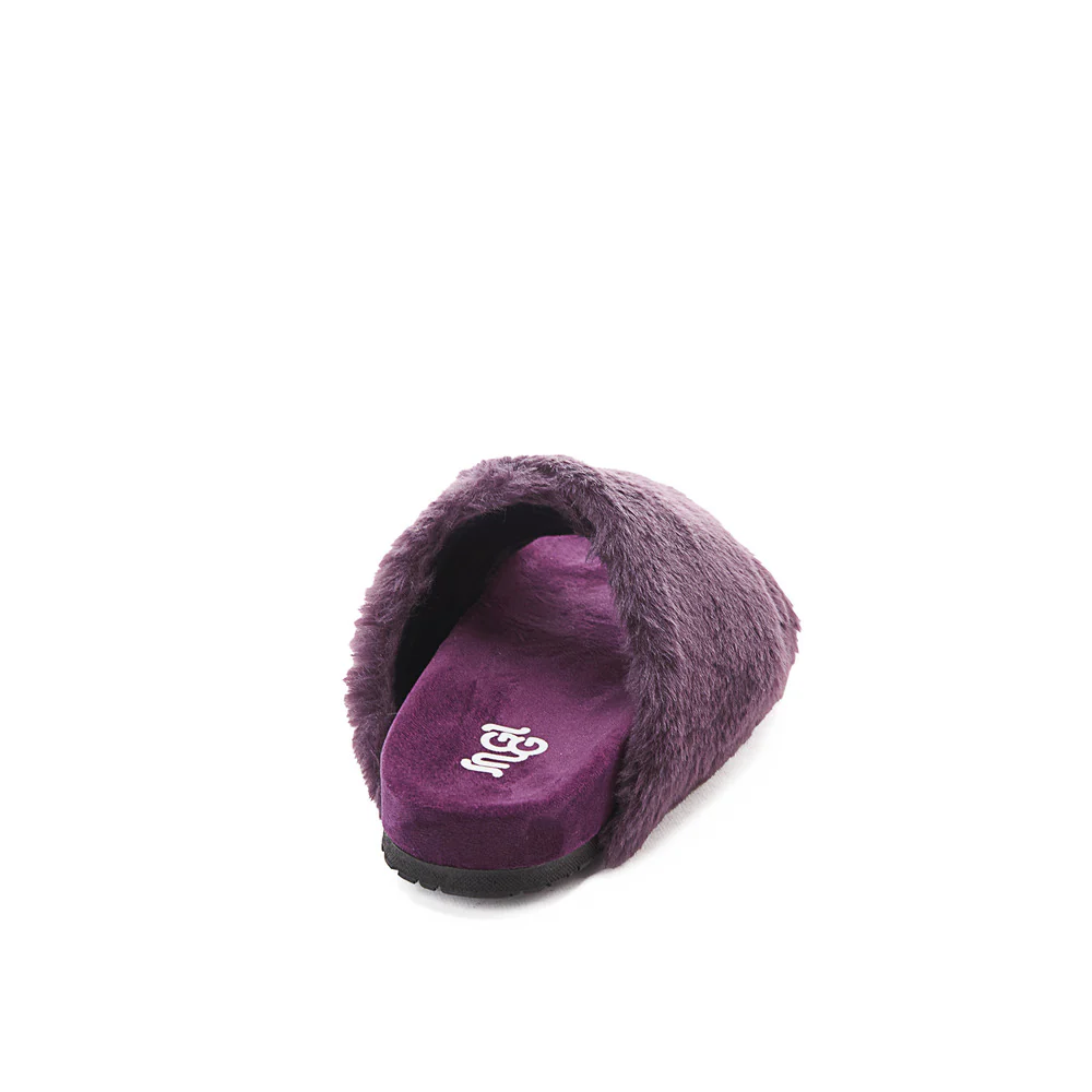 Snuggs Fuzzy crossover Slipper Purple - Image 5