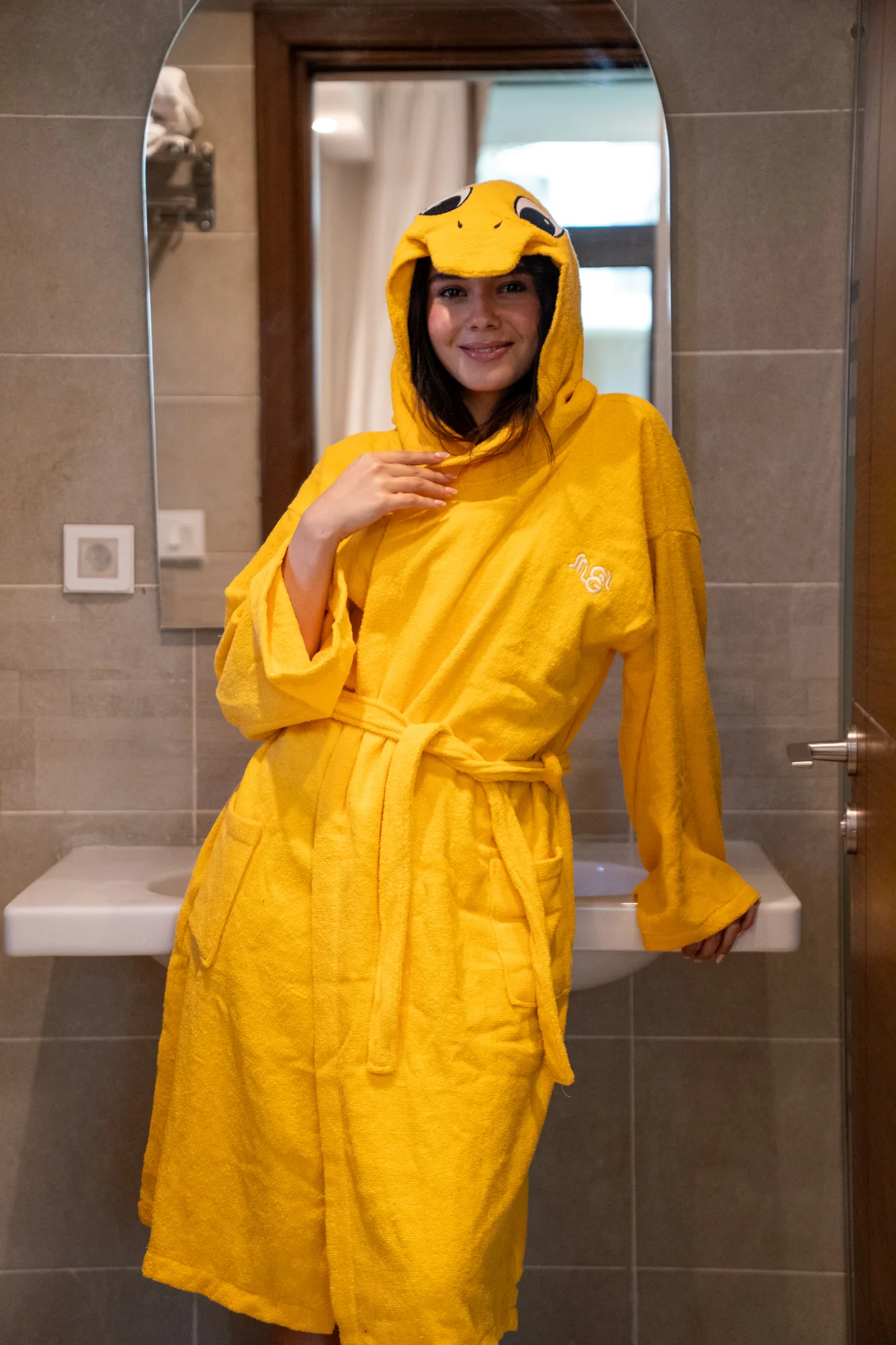 Snuggs Animal Bathrobe Duck - Image 3