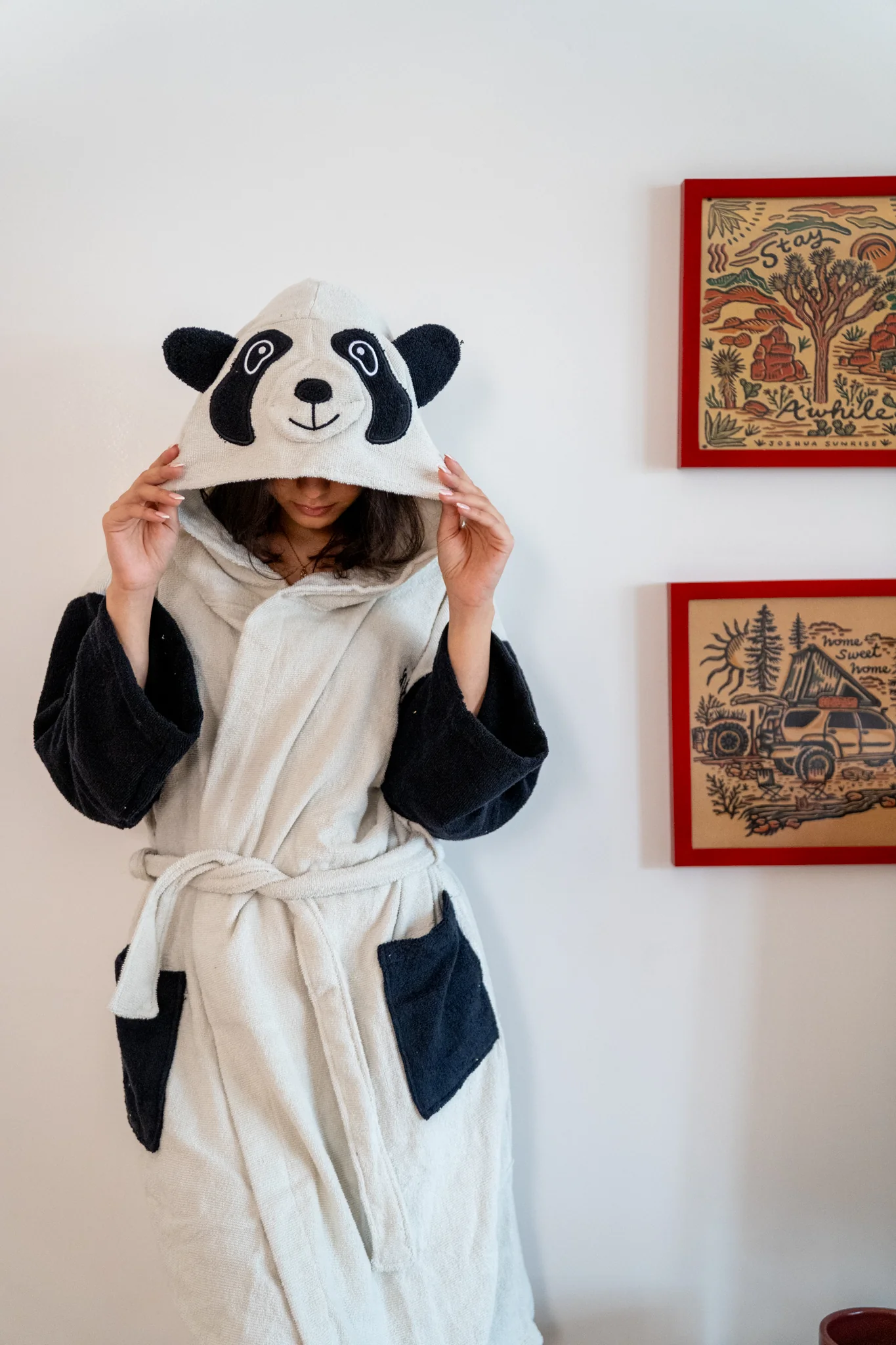 Snuggs Animal Bathrobe Panda - Image 3