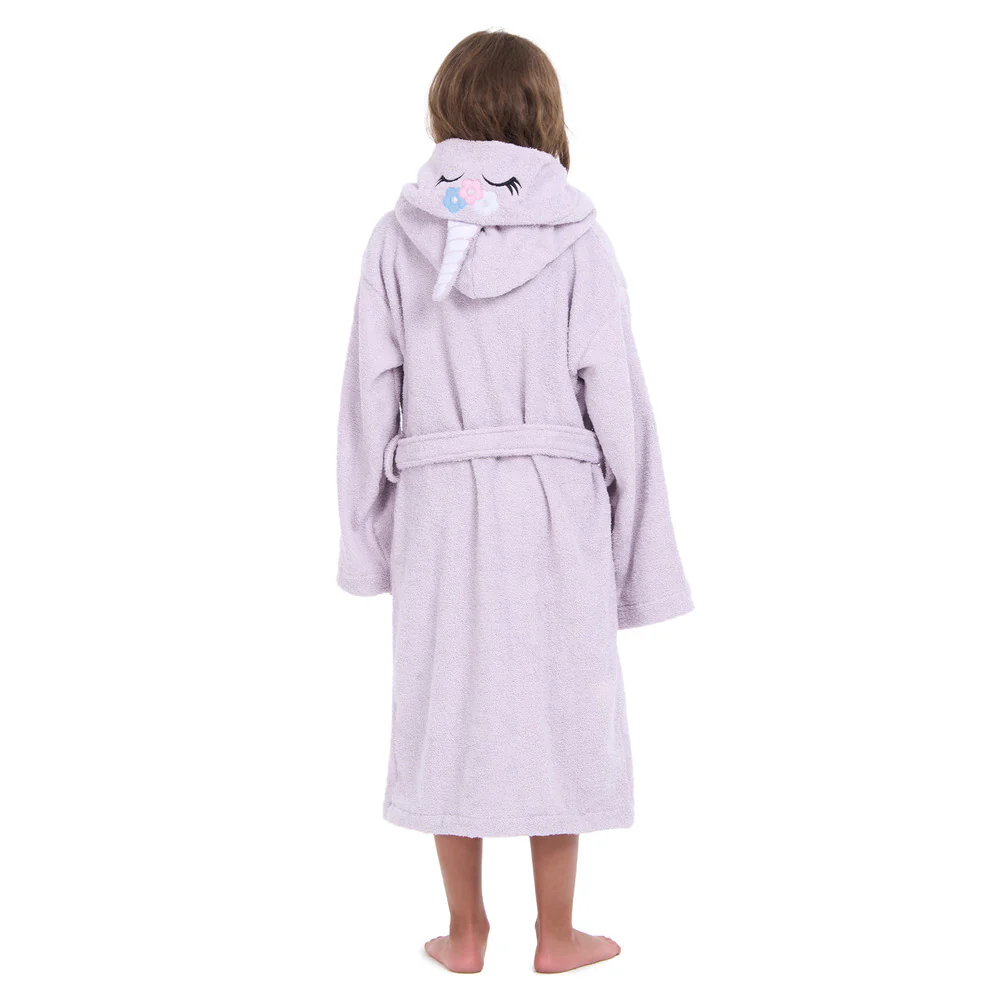 Snuggs Animal kids Bathrobe Unicorn - Image 3
